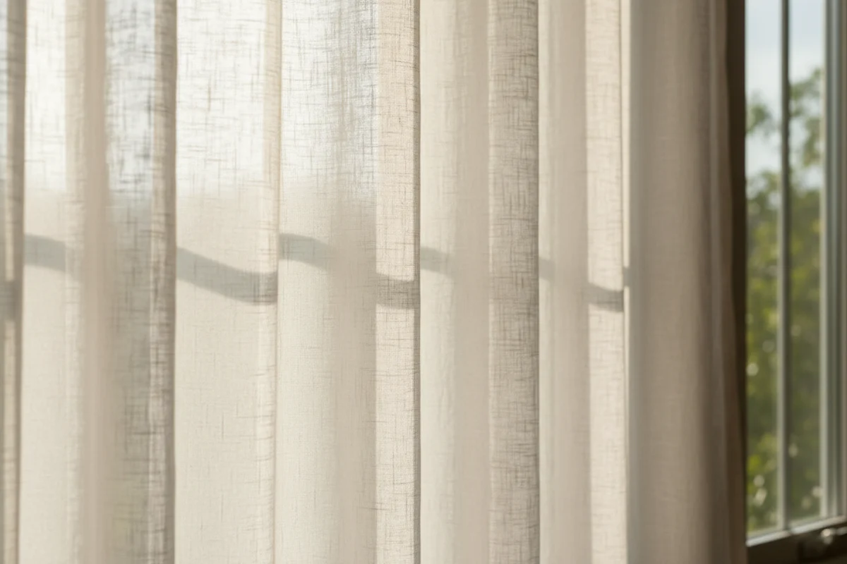 Helles Zimmer mit Vorhang und Fenster – entspannte Atmosphäre für Behandlungen bei The Goodie Company